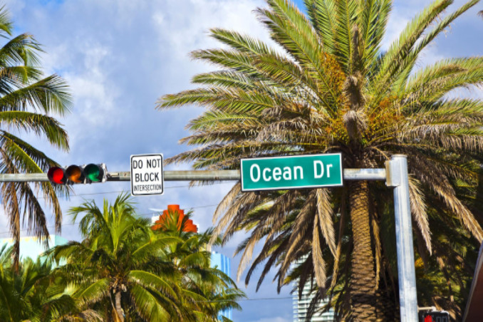 Ocean Drive road sign: Lorenzo & Lorenzo Community Blog
