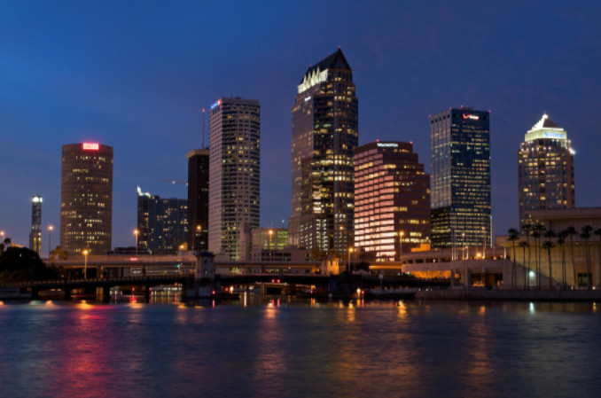 Tampa skyline at night: Lorenzo & Lorenzo Community Blog